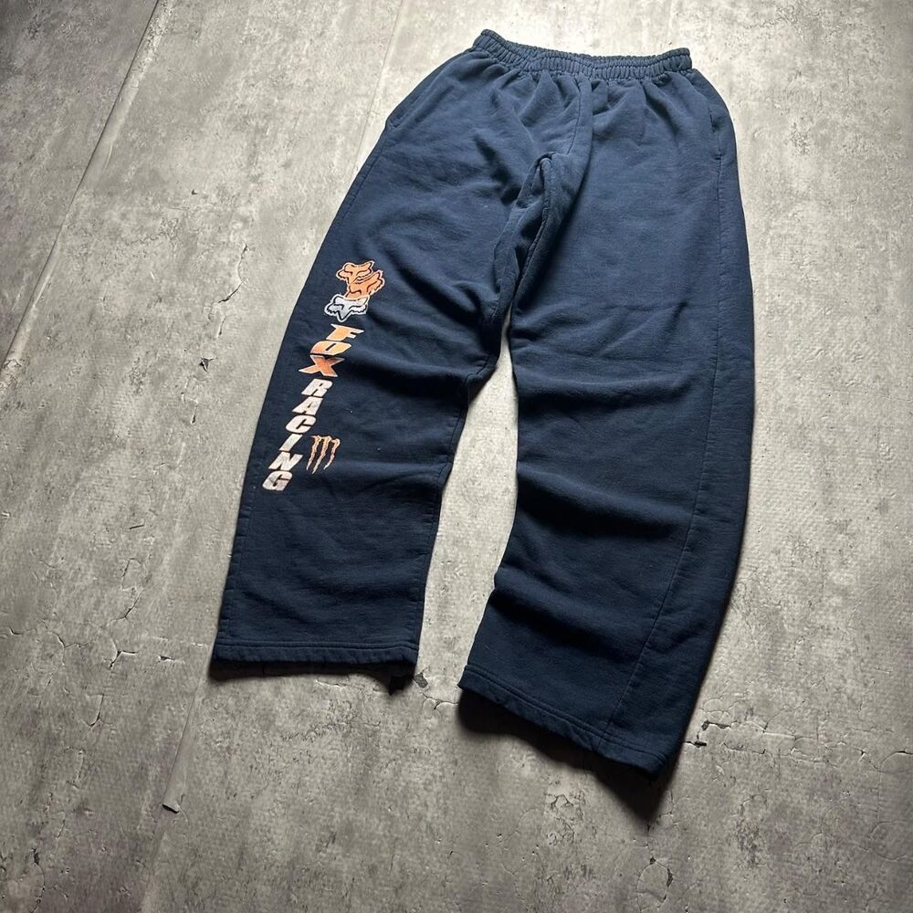 Fox-racing Men's Navy and Blue Joggers-tracksuits